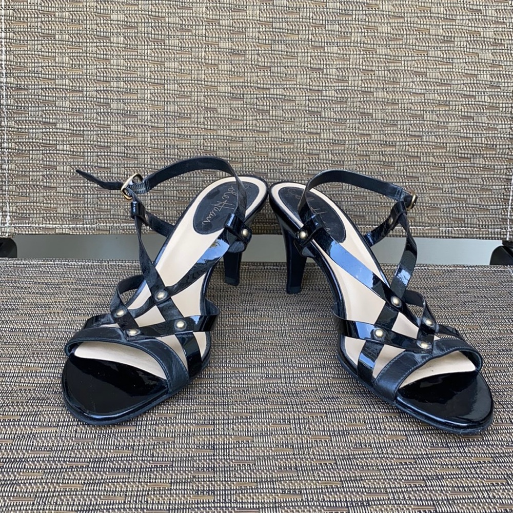 Cole Haan patent leather sandal